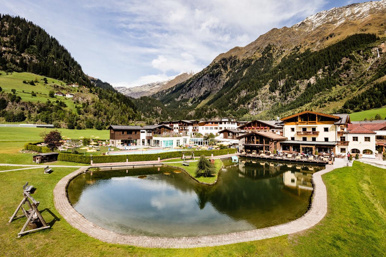 Hotel Schneeberg Family Spa Resort Ridanna Bagian luar foto