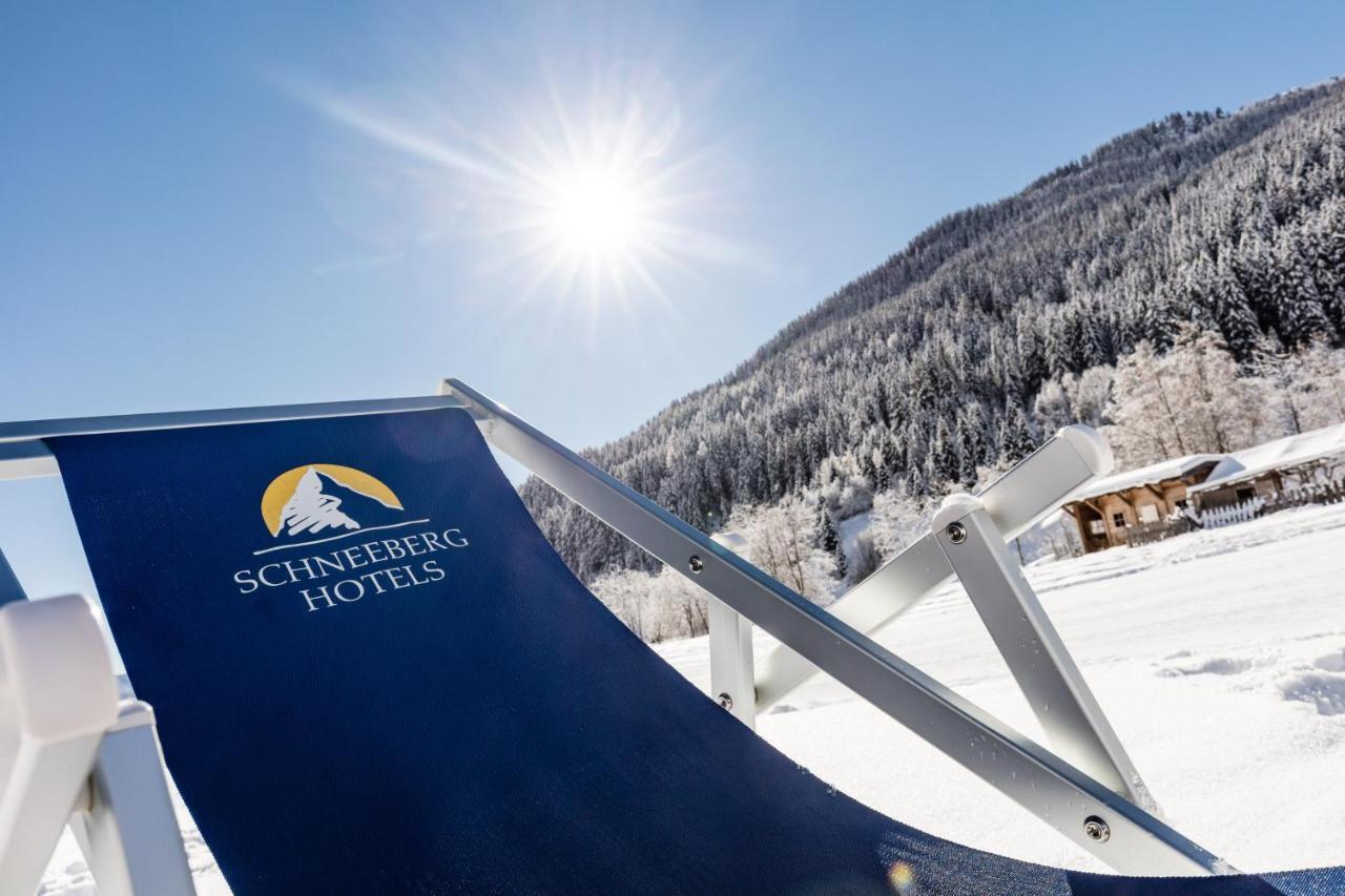Hotel Schneeberg Family Spa Resort Ridanna Bagian luar foto